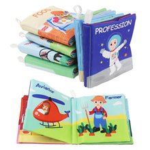 Load image into Gallery viewer, New Animal Cognition Infant Newborn Baby Soft Fabric Cloth Book Learning Educational Toys For Kids Baby Books 0-12 months