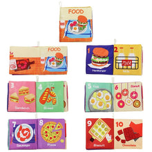 Load image into Gallery viewer, New Animal Cognition Infant Newborn Baby Soft Fabric Cloth Book Learning Educational Toys For Kids Baby Books 0-12 months