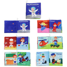 Load image into Gallery viewer, New Animal Cognition Infant Newborn Baby Soft Fabric Cloth Book Learning Educational Toys For Kids Baby Books 0-12 months