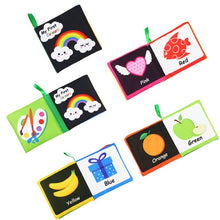 Load image into Gallery viewer, New Animal Cognition Infant Newborn Baby Soft Fabric Cloth Book Learning Educational Toys For Kids Baby Books 0-12 months