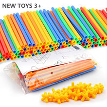 Load image into Gallery viewer, 100PCS 300pcs 4D Pipeline Building Blocks Tunnel Shaped Stitching Inserted Construction Assembling Blocks Toys for Children Gift
