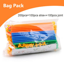 Load image into Gallery viewer, 100PCS 300pcs 4D Pipeline Building Blocks Tunnel Shaped Stitching Inserted Construction Assembling Blocks Toys for Children Gift
