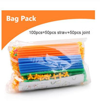 Load image into Gallery viewer, 100PCS 300pcs 4D Pipeline Building Blocks Tunnel Shaped Stitching Inserted Construction Assembling Blocks Toys for Children Gift
