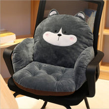 Load image into Gallery viewer, Plush cushion for leaning on Cartoon household Office chair cushions backing block throw pillow
