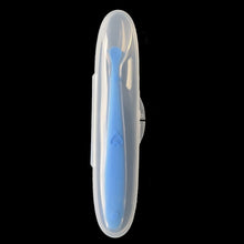 Load image into Gallery viewer, 1Pcs Baby Feeding Spoon with Storage Box Non-Slip Baby Trainning Spoon Food Grade Silicone Cute Baby Feeding Tableware
